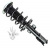 Shock absorber kit with spring and strut mounts front right