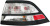 Tail lamp outer part white right