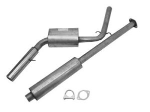 Stainless exhaust sport system in the group  at  Professional Parts Sweden AB (254370003S)