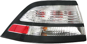 Tail lamp outer part white left in the group Headlights / Lightning / Tail lights at  Professional Parts Sweden AB (34345608)
