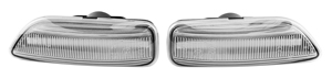 LED Side lamp Clear lens Dynamic amber 1 pair in the group Headlights / Lightning / Side marker lights at  Professional Parts Sweden AB (35435003)