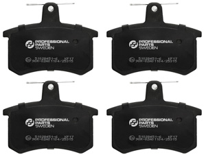 Brake pads rear in the group Brake system / Brake pads at  Professional Parts Sweden AB (51028451-6)