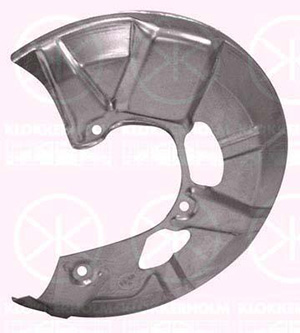 Brake dust shield front left in the group Brake system / Brake dust shield at  Professional Parts Sweden AB (51029377)