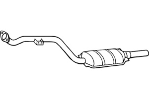 Catalytic converter in the group  at  Professional Parts Sweden AB (P371CAT)