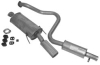 Stainless exhaust sport system in the group  at  Professional Parts Sweden AB (253460058S)