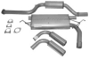 Stainless exhaust sport system in the group  at  Professional Parts Sweden AB (254350100S)