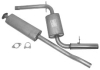 Stainless exhaust sport system in the group  at  Professional Parts Sweden AB (254370401S)