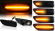 LED Side lamp Smoked lens Dynamic amber 1 pair