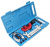 Brake line flaring tool kit with pipe cutter