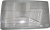 Headlamp glass RHD left Headlamp glass RHD left