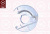 Brake dust shield front left Brake dust shield front left