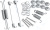 Brake kit set rear Brake kit set rear