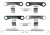 Hand brake kit set Hand brake kit set