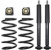 Shock absorber kit with HD coil spring