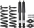 Shock absorber kit with HD coil spring