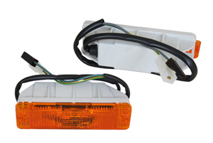 Blinker Gul Med Lamphllare in the group Headlights / Lightning / Corner lights / Corner lamp at  Professional Parts Sweden AB (00080350)