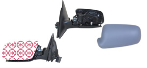 Utv.spegel vanster in the group Body parts / Mirror / Outside Mirror at  Professional Parts Sweden AB (00141043)