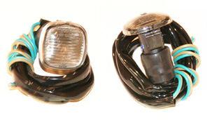 Blinker Med Lamphållare Rökgrå i gruppen Belysning / Blinkers / Blinkers hos Professional Parts Sweden AB (00150570)