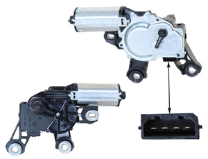 Vindrutetorkarmotor Bak in the group Wiper equipment / Wiper motor at  Professional Parts Sweden AB (00187170)