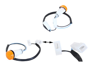 Blinker Med Lamph�llare Gul in the group Headlights / Lightning / Corner lights / Corner lamp at  Professional Parts Sweden AB (00250555)