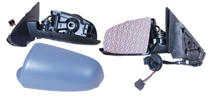 Utv.Spegel M/Grundlack 5-Drs in the group Body parts / Mirror / Outside Mirror at  Professional Parts Sweden AB (00261043)
