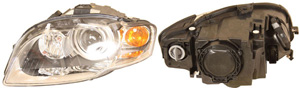 Huvudstr�lkastare Al H�ger in the group Headlights / Lightning / Headlights / Headlamp at  Professional Parts Sweden AB (00280184A1)