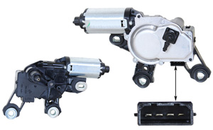 Vindrutetorkarmotor Bak i gruppen Torkarutrustning / Torkarmotor hos  Professional Parts Sweden AB (00297170)