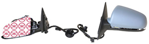 Utv.Spegel Vnster in the group Body parts / Mirror / Outside Mirror at  Professional Parts Sweden AB (00311043)