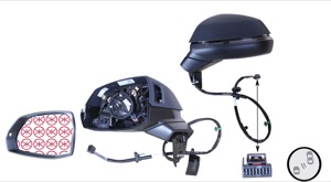 Utv.Spegel V�nster in the group Body parts / Mirror / Outside Mirror at  Professional Parts Sweden AB (00391035A1)