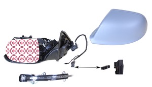 Utv.Spegel V�nster Elektr. F�llbar in the group  at  Professional Parts Sweden AB (00391043)