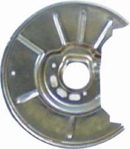 Bromsskld Framaxel Hger Frzinkad in the group Brake system / Brake dust shield at  Professional Parts Sweden AB (0056378)