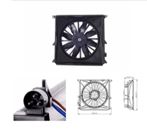 Flakt kylare in the group Cooling / ventilation / Radiator fan at  Professional Parts Sweden AB (00602602)