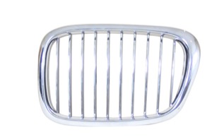 Kylargrill Krom H�ger in the group Body parts / Body Parts / Radiator Grille / Radiator Grille at  Professional Parts Sweden AB (00659914)