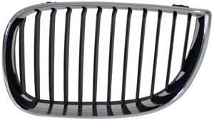 Kylargrill Krom/Svart H�ger in the group Body parts / Body Parts / Radiator Grille / Radiator Grille at  Professional Parts Sweden AB (0085994A1)