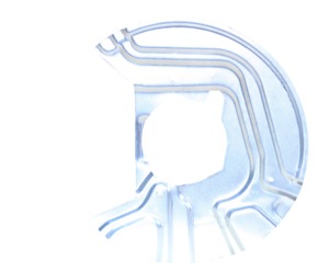 Bromssk�ld Framaxel V�nster in the group Brake system / Brake dust shield at  Professional Parts Sweden AB (0093377)