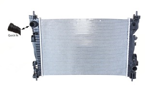 Kylare motorkylning in the group Cooling / ventilation / Radiator at  Professional Parts Sweden AB (0105302119)