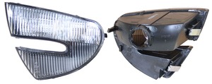 Blinker Utan Lamph�llare Vit in the group Headlights / Lightning / Corner lights / Corner lamp at  Professional Parts Sweden AB (01090392)