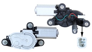 Vindrutetorkarmotor Bak in the group Wiper equipment / Wiper motor at  Professional Parts Sweden AB (01097170)