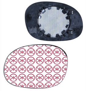 Spegelglas Yttre Spegel Konvex in the group Body parts / Mirror / Mirror Glass, Outside Mirror at  Professional Parts Sweden AB (05191063)