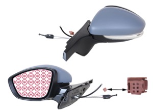 Utv.Spegel Vänster in the group Body parts / Mirror / Outside Mirror at  Professional Parts Sweden AB (05331021)