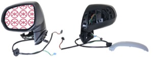 Utv.Spegel Vnster in the group Body parts / Mirror / Outside Mirror at  Professional Parts Sweden AB (05381043)