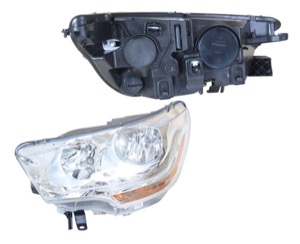 Huvudstr�lkastare V�nster H7/H1 in the group Headlights / Lightning / Headlights / Headlamp at  Professional Parts Sweden AB (05390121A1)