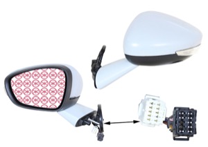 Utv.Spegel Vänster Elektr. Fällbar in the group Body parts / Mirror / Outside Mirror at  Professional Parts Sweden AB (05401033)