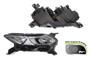 Huvudstr�lkastare V�nster H7/H7 in the group Headlights / Lightning / Headlights / Headlamp at  Professional Parts Sweden AB (05420121A1)