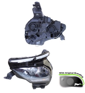 Huvudstr�lkastare V�nster H7 Py21W in the group Headlights / Lightning / Headlights / Headlamp at  Professional Parts Sweden AB (05430121A1)