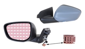 Utv.Spegel Vänster in the group Body parts / Mirror / Outside Mirror at  Professional Parts Sweden AB (05481041)
