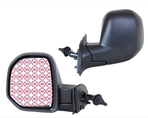 Utv.Spegel Inst�llning: Vajer Konvex in the group Body parts / Mirror / Outside Mirror at  Professional Parts Sweden AB (05521022)