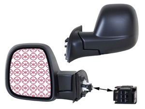 Utv.Spegel Vänster in the group Body parts / Mirror / Outside Mirror at  Professional Parts Sweden AB (05521039)