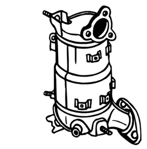 Sot-/Partikelfilter Avgassystem in the group Exhaust parts / Particle filter diesel at  Professional Parts Sweden AB (095-328)