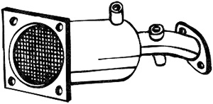 Sot-/Partikelfilter Avgassystem in the group Exhaust parts / Particle filter diesel at  Professional Parts Sweden AB (097-710)